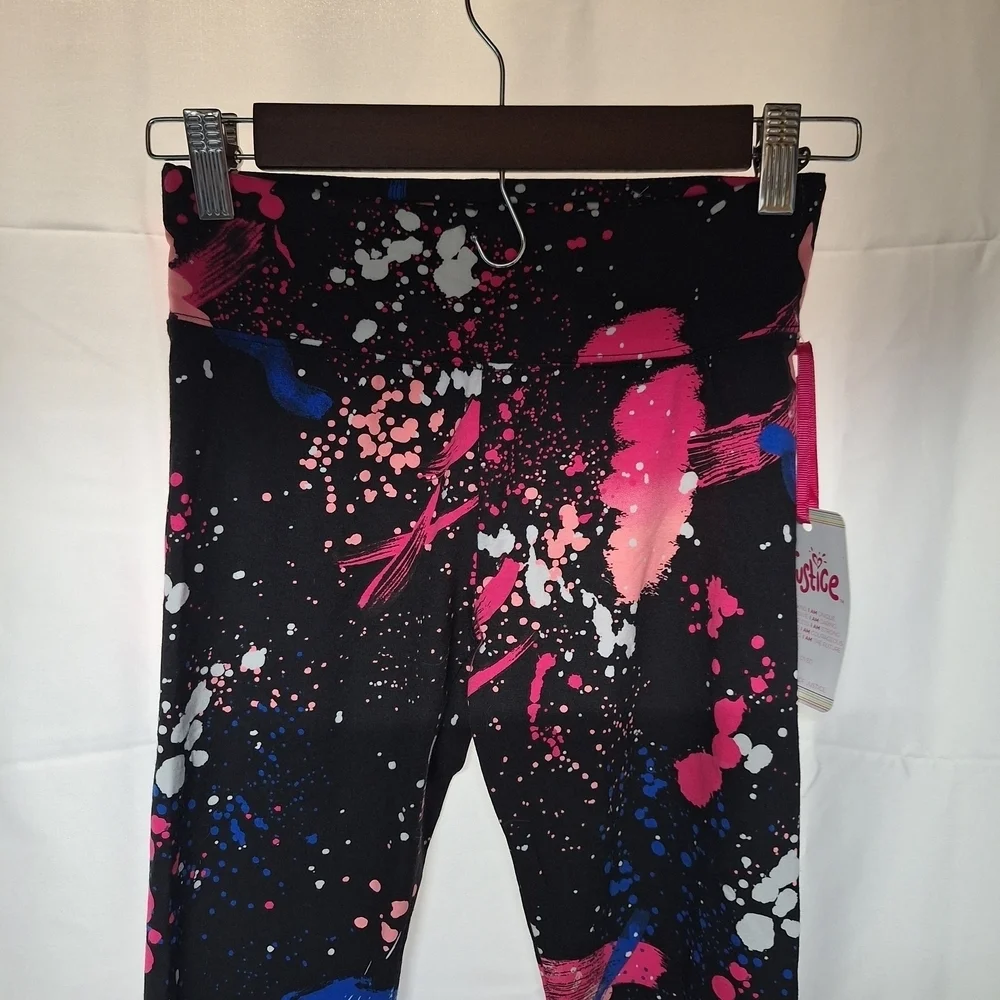 Blue and Pink Tie-Dye Kids Leggings 3- Piece Bundle 2 Are NWT